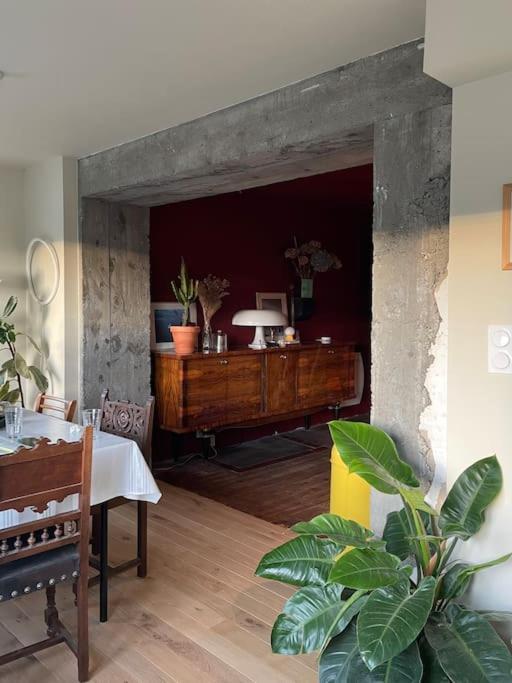 Appartement Au Coeur Du Village - Les Fougeres Tardets Buitenkant foto
