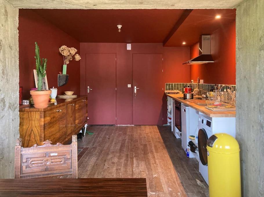 Appartement Au Coeur Du Village - Les Fougeres Tardets Buitenkant foto